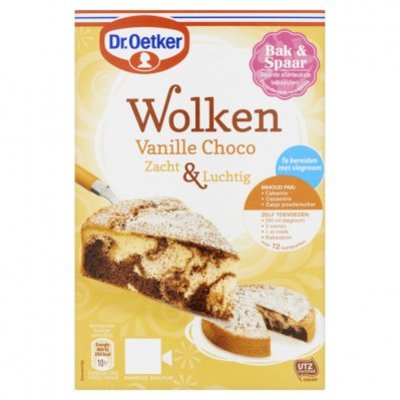 Dr. Oetker Wolken vanille choco